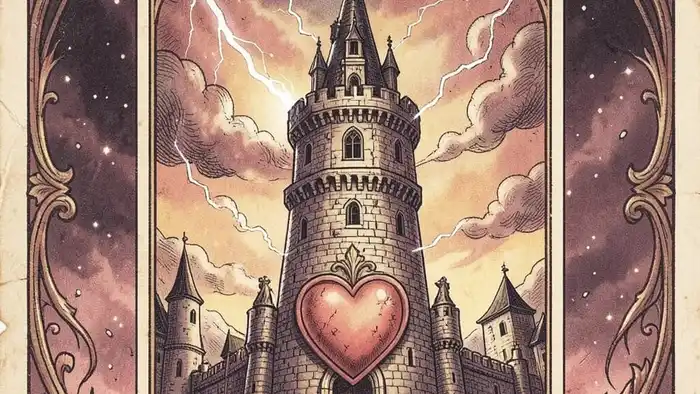 Башня таро на любовь — символ разрушения и трансформации в отношениях
