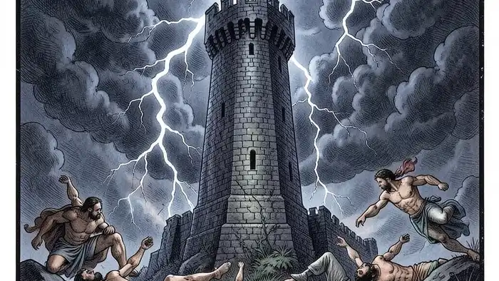 Башня таро изображение разрушения и трансформации