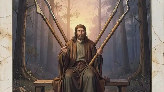 Четверка Жезлов карта дня таро — значение паузы и восстановления