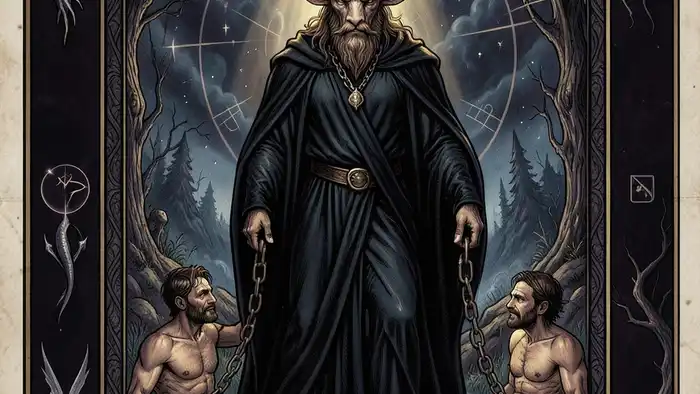 Дьявол в Таро — изображение карты с символикой и астрологией