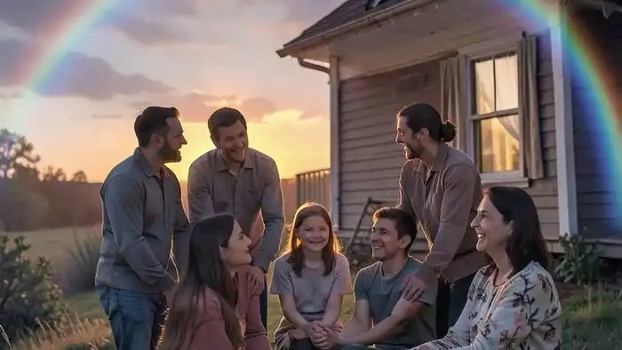 Десятка Кубков совет карты таро: символ идеальной семьи с тенью подавленной эмоции