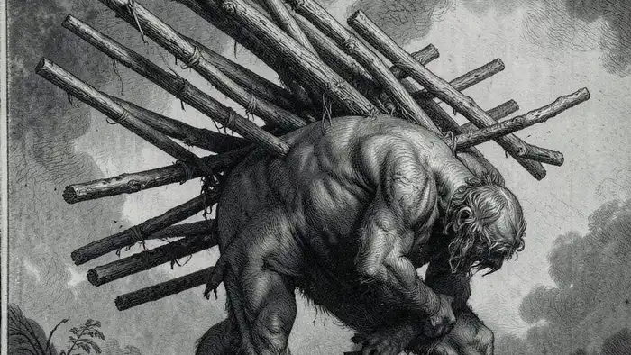 Десятка Жезлов Таро — символ перегрузки и изнеможения