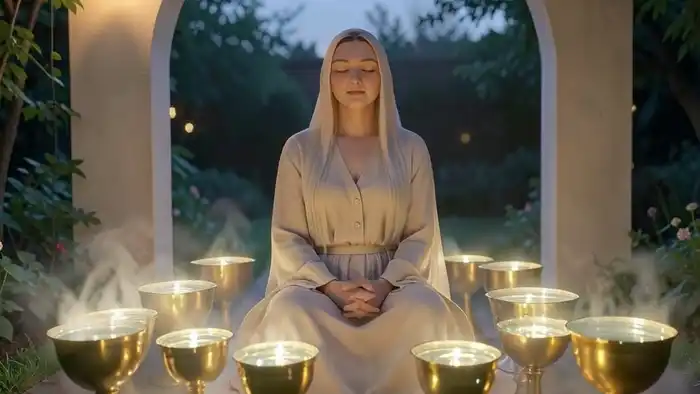 Девятка Кубков — символ эмоционального удовлетворения и внутренней стагнации