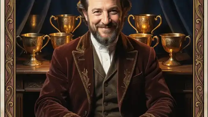 Девятка Кубков Таро — карта исполнения желаний и эмоционального удовлетворения, изображённая в стиле колоды Райдера-Уэйта