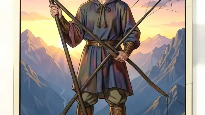 Двойка Жезлов на деньги таро — карта выбора между двумя финансовыми путями