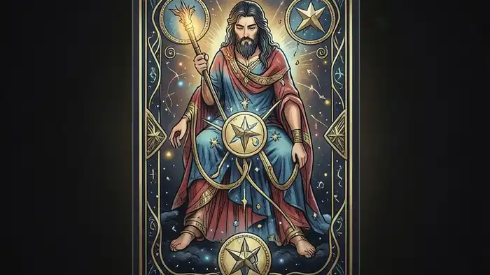 Иерофант перевернутый таро изображение