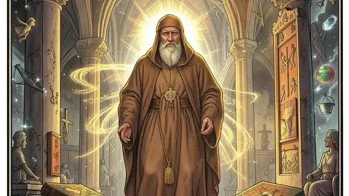 Иерофант таро значение — изображение карты с жрецом в храме