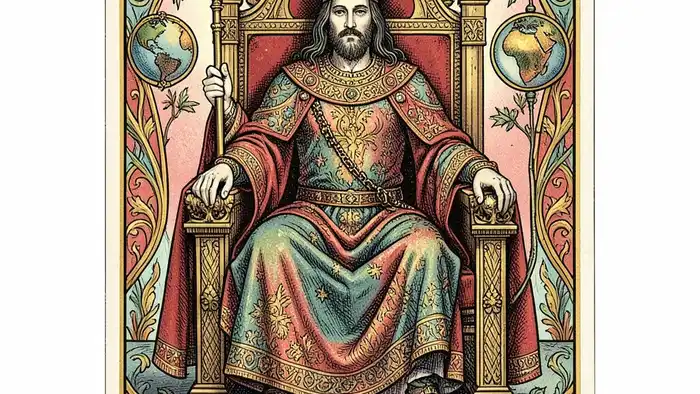 Император архетип таро — изображение карты с символикой власти и порядка