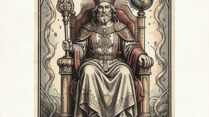 Император таро да или нет — иллюстрация карты