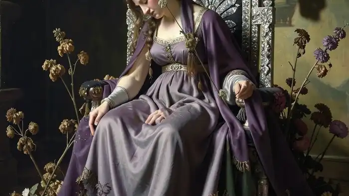Императрица перевернутый таро: архетипическая тишина, засохшие цветы и прорастающий побег