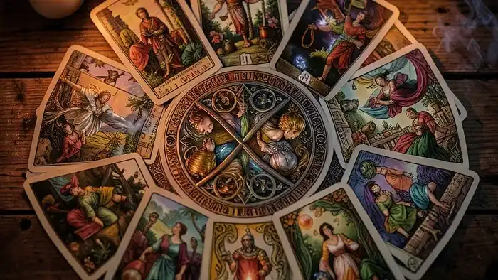 история раскладов таро — изображение расклада Кельтский крест