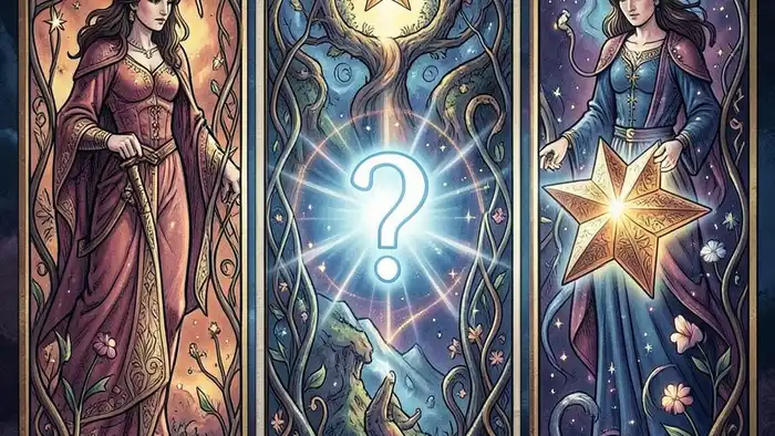 как формулировать вопрос для таро иллюстрация