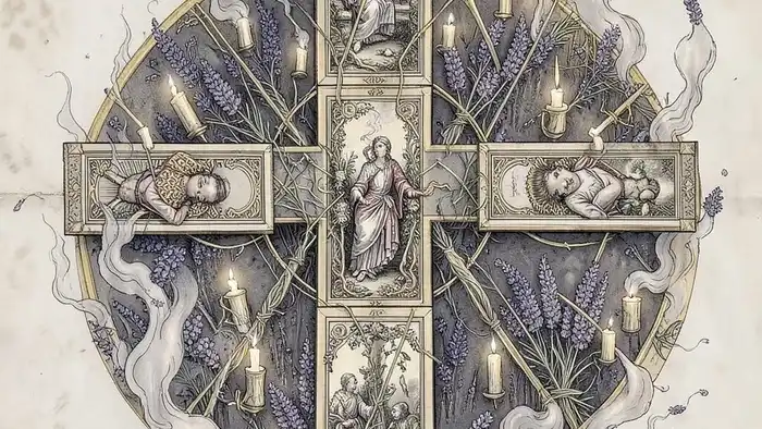 Кельтский крест пошагово — схема расклада Таро с 10 позициями