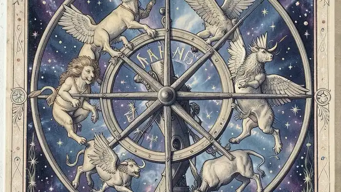 Колесо Фортуны карта года таро — архетип цикличности и трансформации