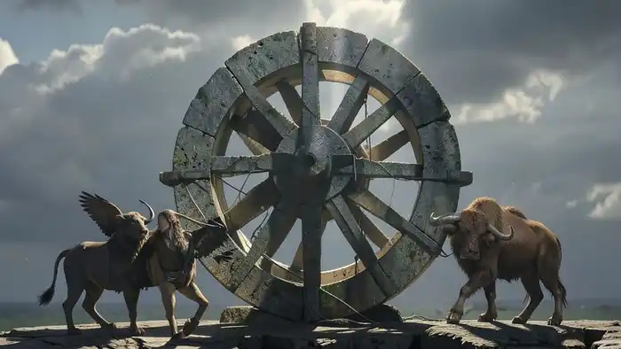 Колесо Фортуны перевернутый таро — архетип остановленного цикла, символ внутреннего сопротивления переменам