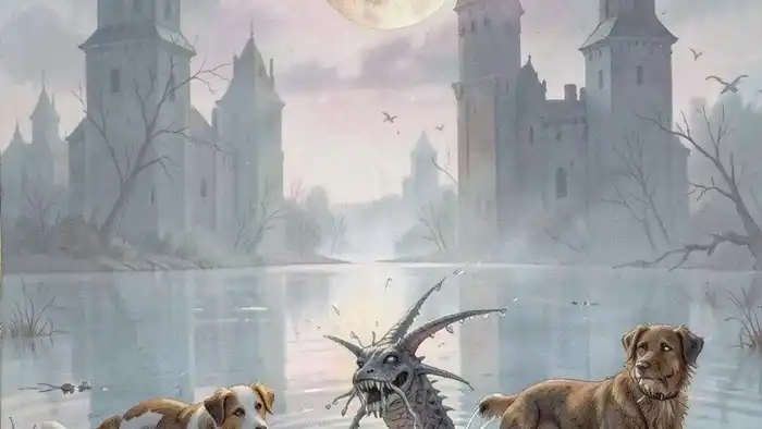 Луна толкование таро — архетип бессознательного с собаками, раком и башнями