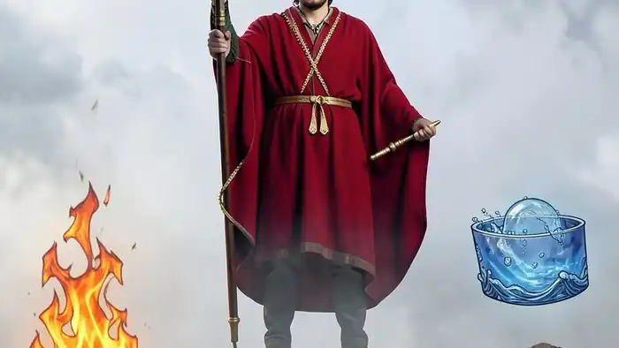 Маг карта года таро — архетип Мага с четырьмя инструментами и символами стихий