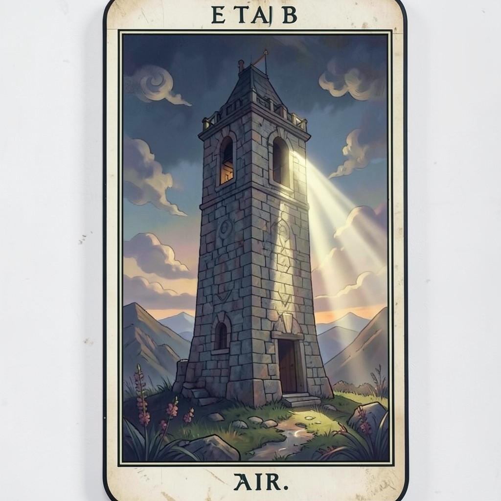 Башня Таро — символическое изображение аркана разрушения иллюзий и освобождения через кризис