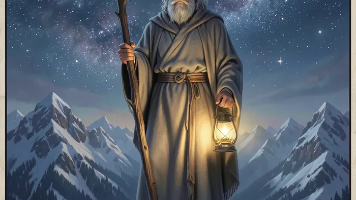 Отшельник в Таро: путь к внутреннему свету и архетипическая мудрость