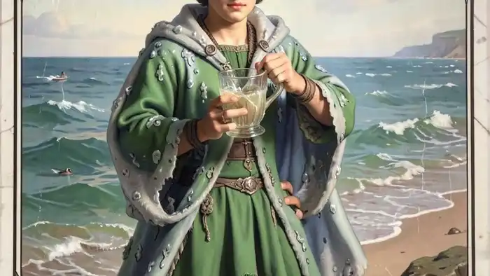 Паж Кубков значение таро — эмоциональная интуиция и творческий порыв