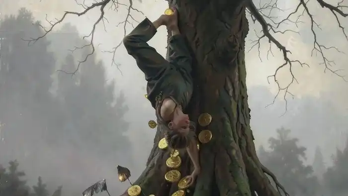 Повешенный на деньги таро — архетип трансформации через финансовый кризис