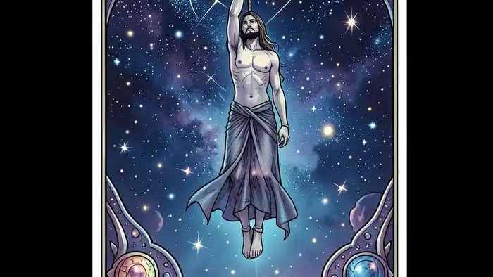 Повешенный совет таро иллюстрация карты Повешенного