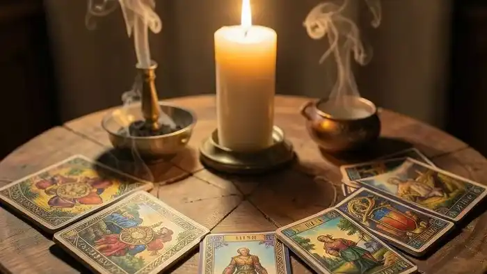 расклад для молитвы изображение таро на алтаре