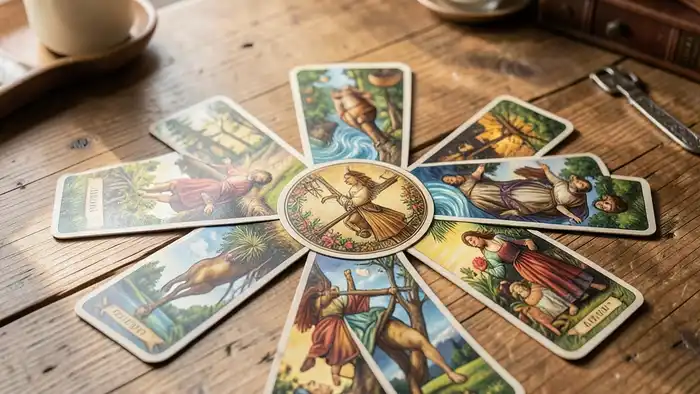 расклад для терапевтической сессии — кельтский крест Таро