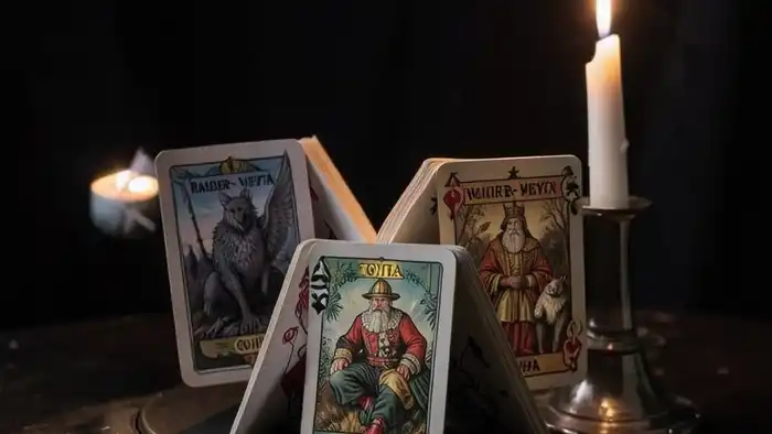 расклад для визуализации с картами Таро: Зеркало Души