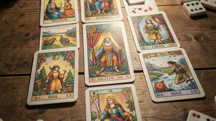 расклад домино – иллюстрация расклада