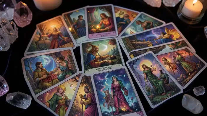 расклад хоровод таро схема позиций