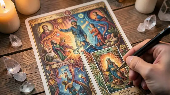 расклад карта желаний и таро изображение расклада