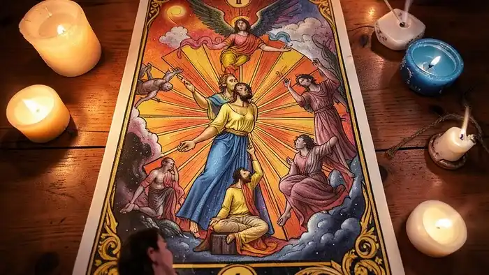 Расклад Таро «колесо фортуны» на одиночество – изображение карты и атмосферы