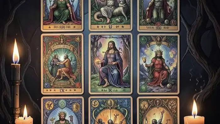 расклад квадрат — изображение расклада Таро в виде квадрата