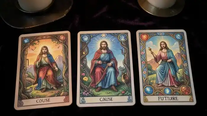 расклад на дежавю изображение расклада Таро