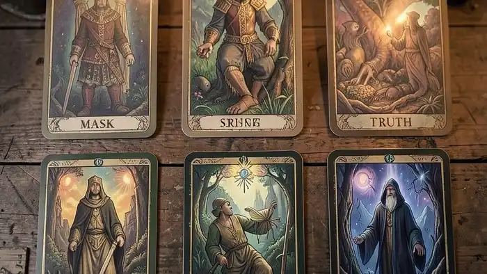 Расклад на маску и истину: шесть карт Таро для выявления скрытых мотивов и внутренней правды