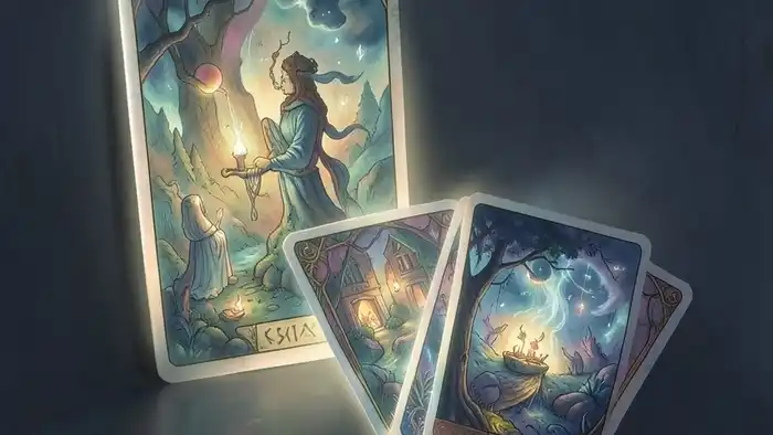 Расклад на одну карту или три — сравнение визуального представления Таро-раскладов