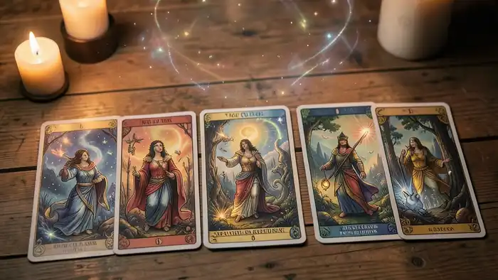расклад на перерождение – мистический набор карт Таро