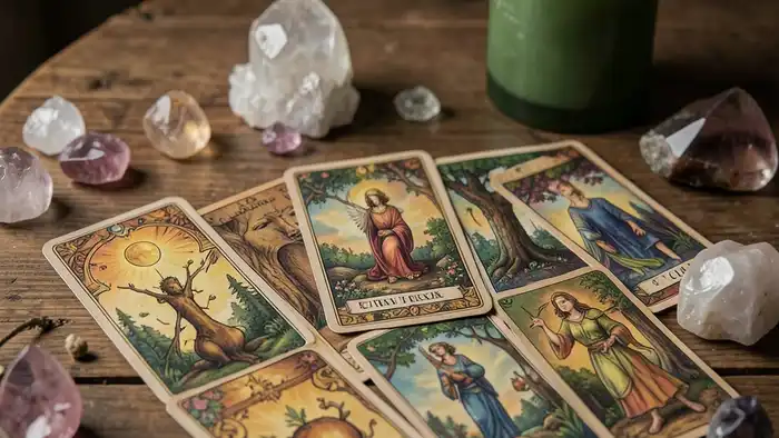 расклад на стихию земли — визуальное представление расклада с элементами земли