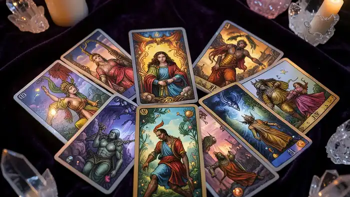 Расклад на тайного врага через Таро: Кельтский Крест с позициями внутреннего и внешнего врага