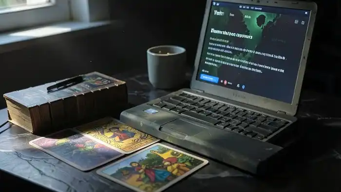 Расклад онлайн или вживую: сравнение энергетических форматов таро