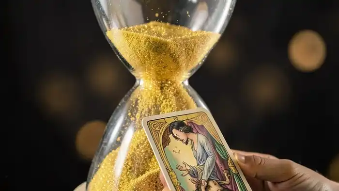 Расклад Песочные Часы — схема расположения карт Таро в виде песочных часов с символами времени