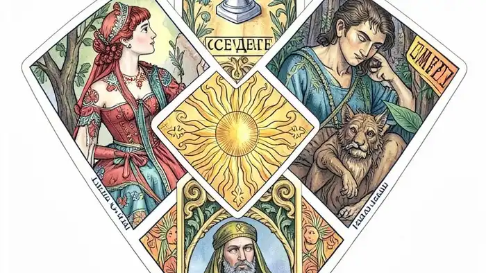 Расклад сердце Таро — схема из семи карт, показывающая эмоциональные паттерны