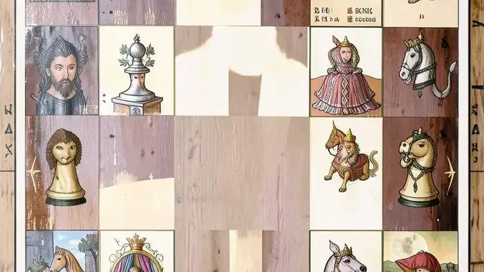 Расклад шахматы — схема Таро с картами как шахматными фигурами