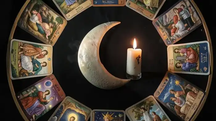 Расклад Таро "12 домов" на новолуние — схема позиций и интерпретация карт