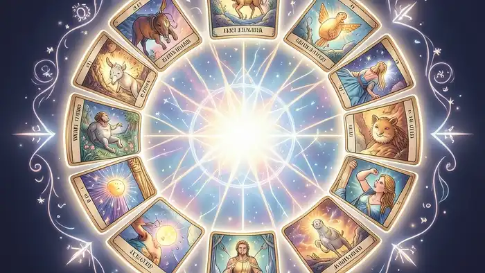 Расклад Таро 12 домов на просветление – иллюстрация