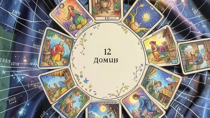 Расклад Таро "12 домов" на рынок — астрологическая карта финансовых энергий