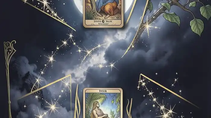 Расклад Таро "12 домов" на удачу — астрологическая схема с картами Таро в каждом доме