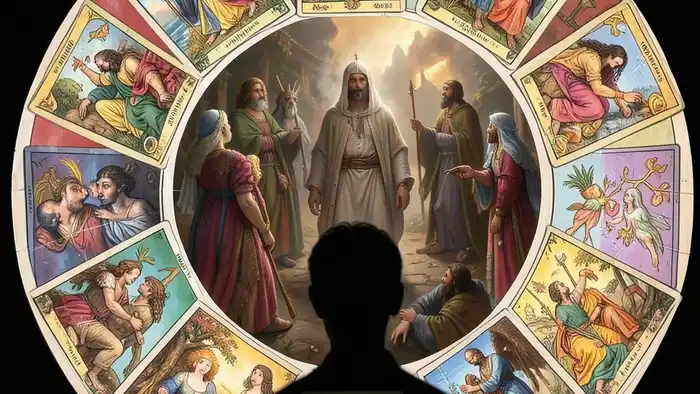 Расклад Таро "12 домов" стоит ли увольняться — схема позиций с картами, соответствующими астрологическим домам