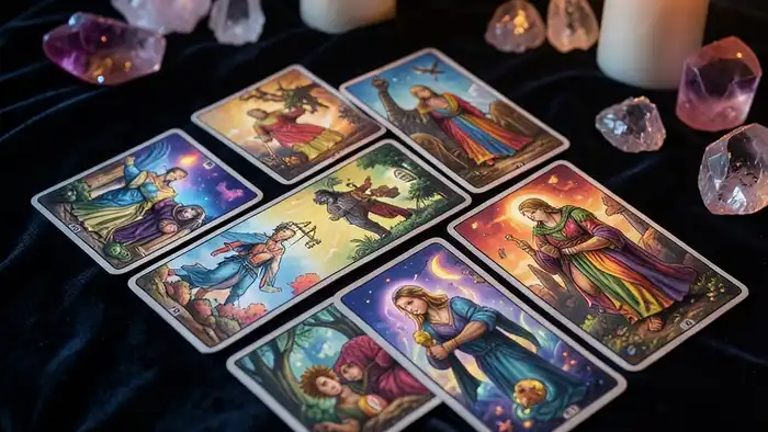 Расклад Таро "ангел-хранитель" на страховку — семь карт, показывающие внутренние источники защиты